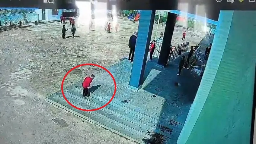Diyarbakır Eğil'de korku dolu anlar: Öğrencinin hayatını Heimlich manevrası kurtardı