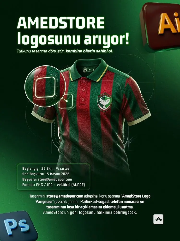 Amedstore Logosunu Taraftarla Birlikte Arıyor İşte Yarışmanın Ödülü