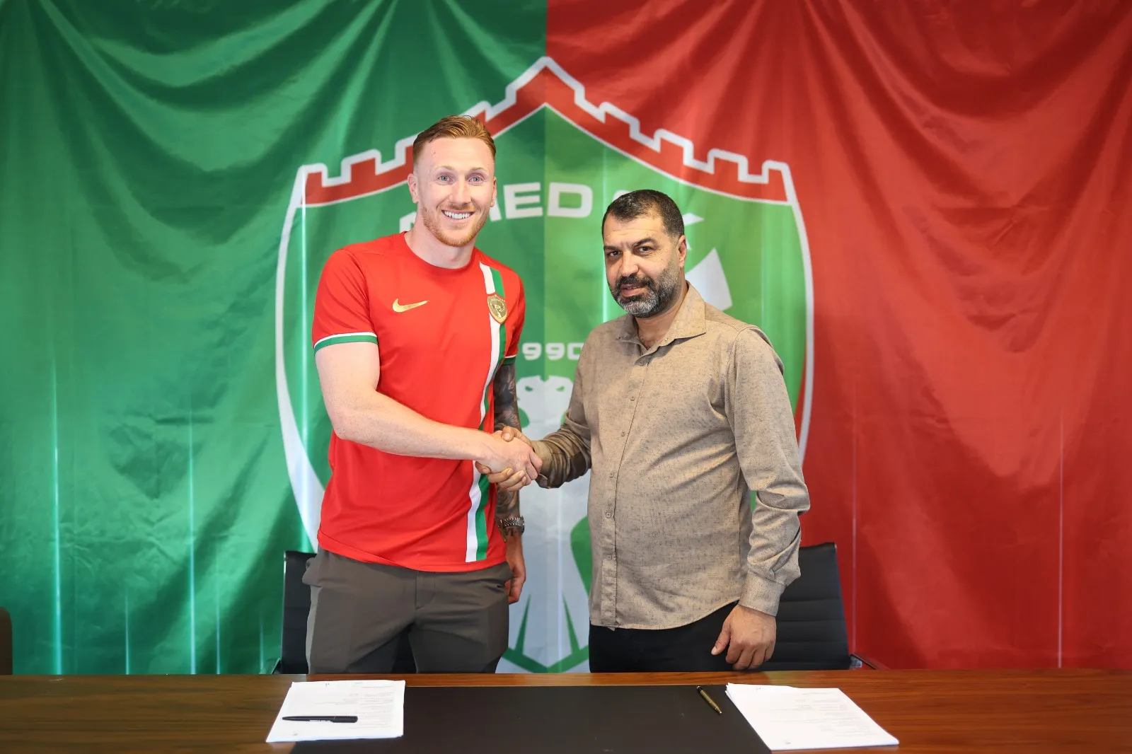 Amedspor savunma hattına İskoç takviyesi David Bates ile 2+1 yıllık imza atıldı