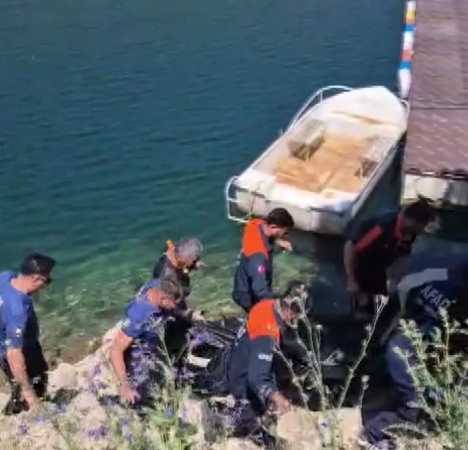 Eğil Baraj Gölü kıyısında hüzünlü son Kayıp olarak aranan 30 yaşındaki Hacı Öcal bulundu