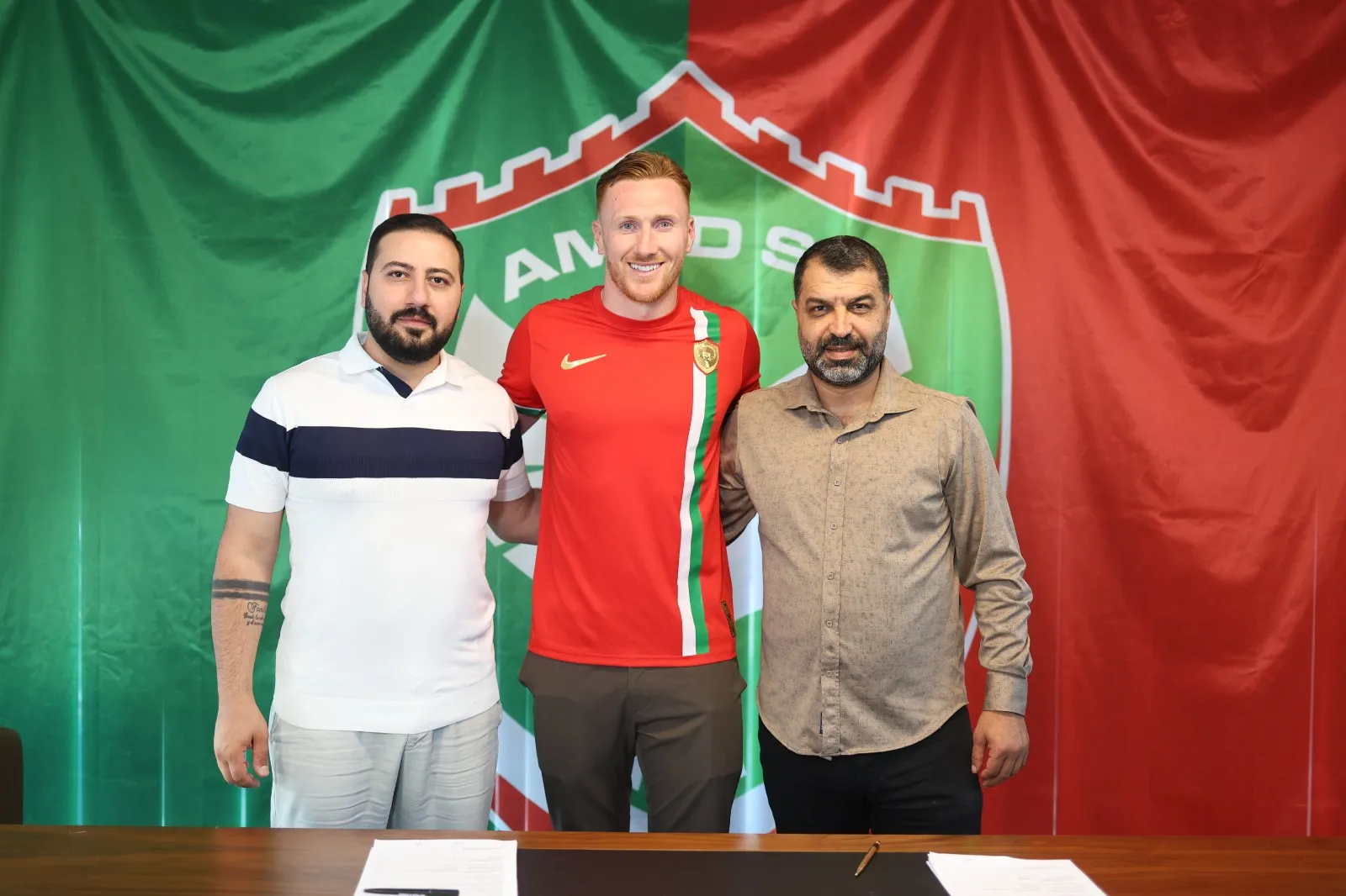 Amedspor savunma hattına İskoç takviyesi David Bates ile 2+1 yıllık imza atıldı