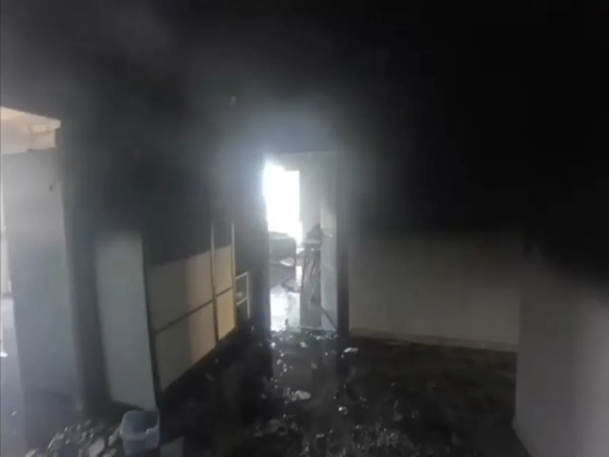 Diyarbakır Bağlar'da yürekleri ağza getiren yangın İtfaiyenin kask kamerası dehşeti gözler