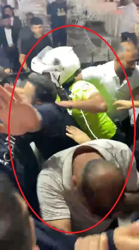 Diyarbakır'ın Bismil ilçesindeki düğünde silah gerginliği Polise mukavemetten tutuklama