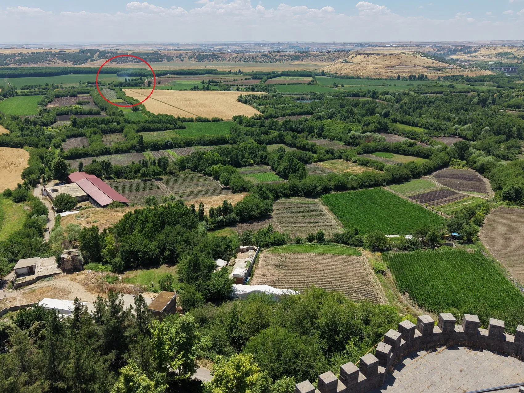 Diyarbakır'da bereketli hasat dönemi başladı Anız yakarak toprağınızı öldürmeyin