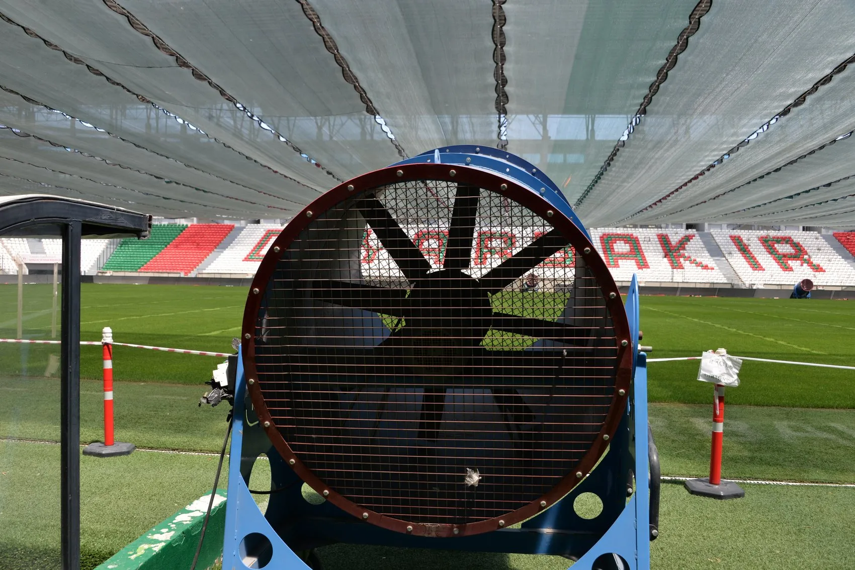 Amedspor'un evindeki zemin için seferberlik Diyarbakır Stadyumu'nda sıcaklık önlemi