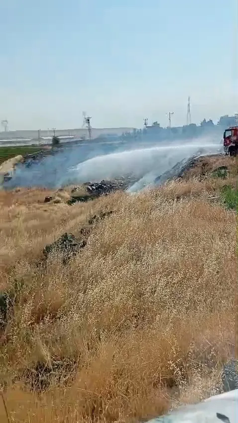 Diyarbakır-Bismil kara yolunda dehşet anları Akaryakıt istasyonunu teğet geçti