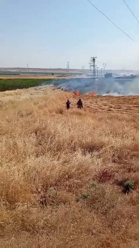 Diyarbakır-Bismil kara yolunda dehşet anları Akaryakıt istasyonunu teğet geçti