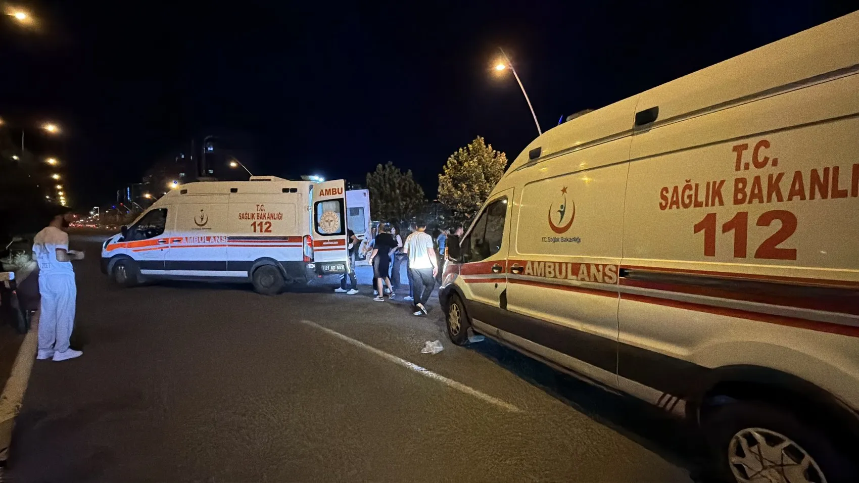Kayapınar Necmettin Erbakan Bulvarı’nda bisikletli kazası 1 kadın yaralandı
