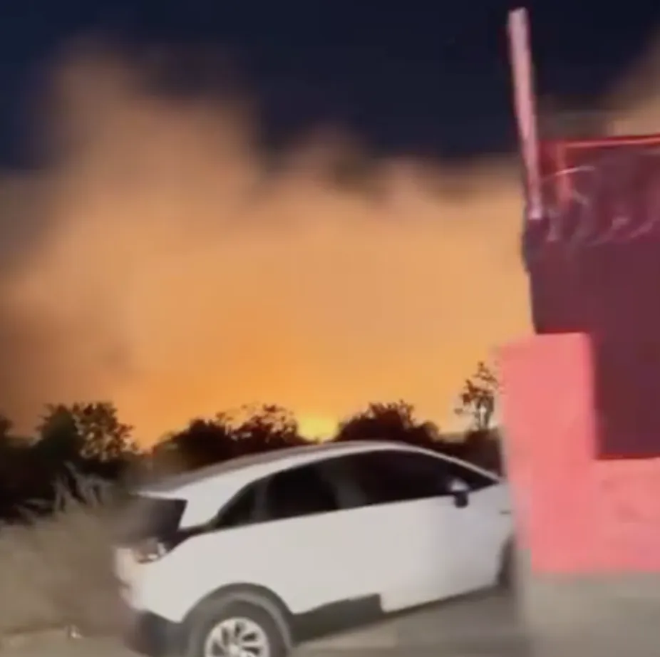 Lice'nin iki kırsal mahallesinde örtü yangını paniği Ekipler alevleri söndürmek