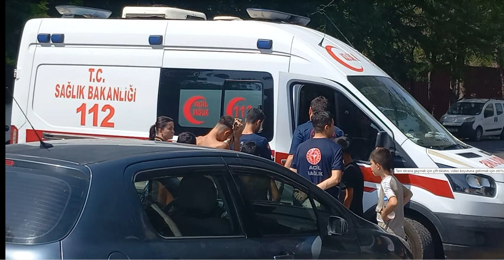 Diyarbakır Anzele Parkı'nda yasaklı serinleme girişimi İki çocuk havuzda çarpıştı