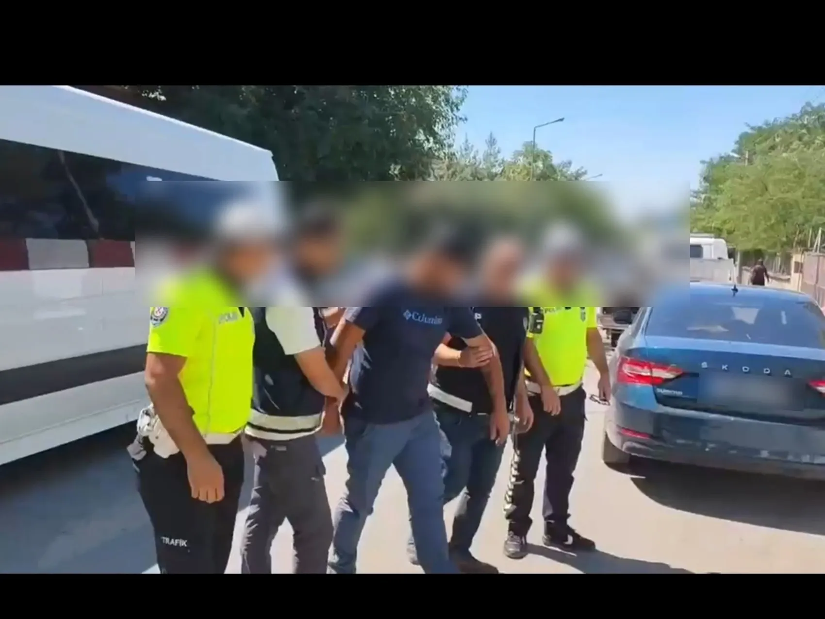 Diyarbakır-Ergani yolunda çocukları tehlikeye atan sürücüye ağır ceza 111 bin TL