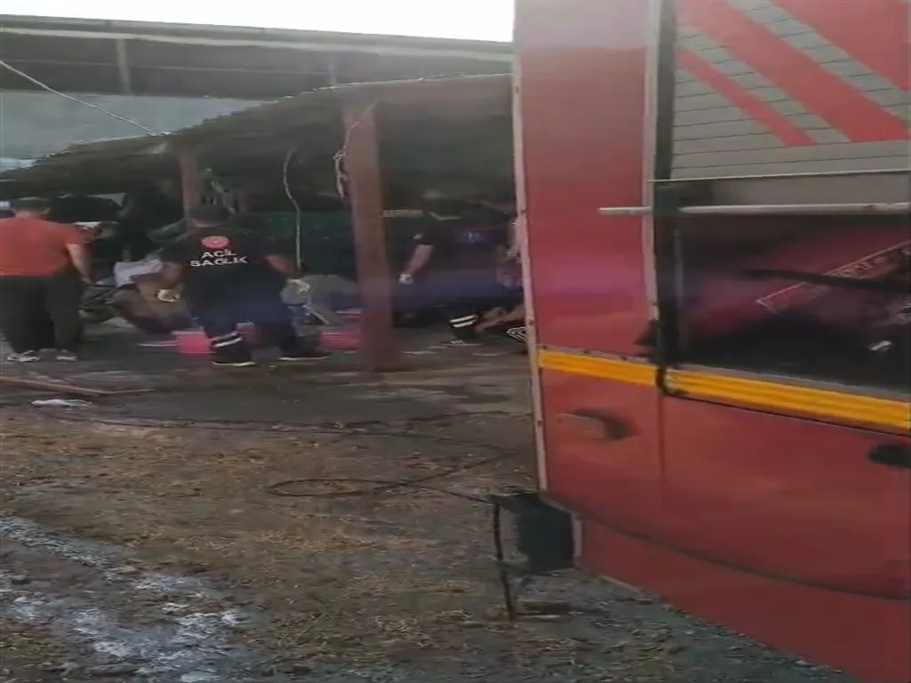 Diyarbakır'ın Sur ilçesinde feci iş kazası Yem makinesine kapılan işçi kurtarılamadı