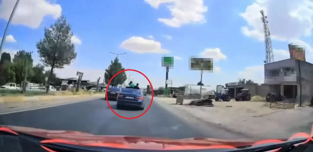 Diyarbakır-Ergani yolunda çocukları tehlikeye atan sürücüye ağır ceza 111 bin TL