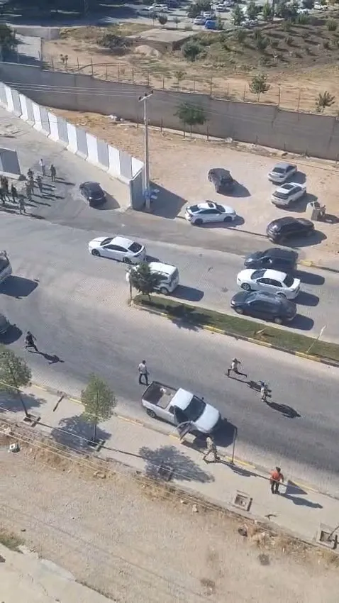 Ergani'de arazi anlaşmazlığı sokağa taştı Jandarma önündeki kavgada 7 kişi yaralandı