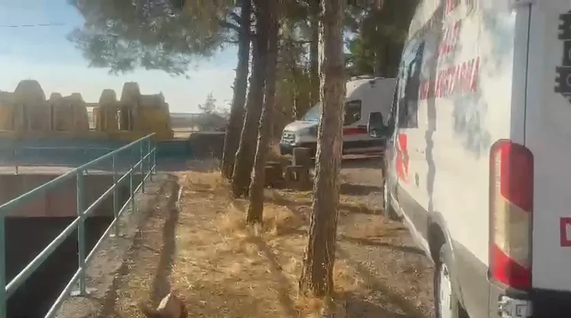 Çınar ilçesindeki Göksu Barajı'nda korkunç manzara Sudan erkek cesedi çıkarıldı