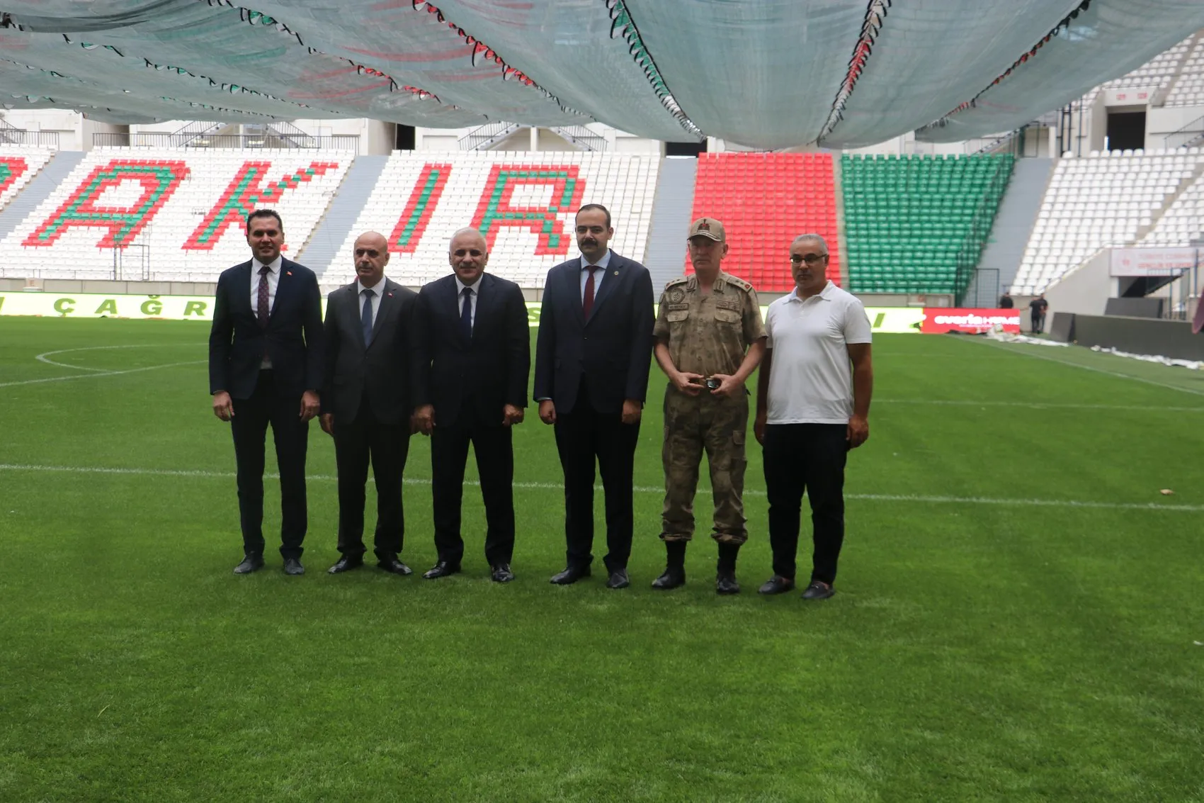Amedspor Süper Lig maratonuna hazır Diyarbakır Stadyumu’nda son rötuşlar yapılıyor